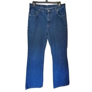 Vintage Jordache Womens  Sz 13 Denim‎ Jeans Straight Leg Stretch Blue